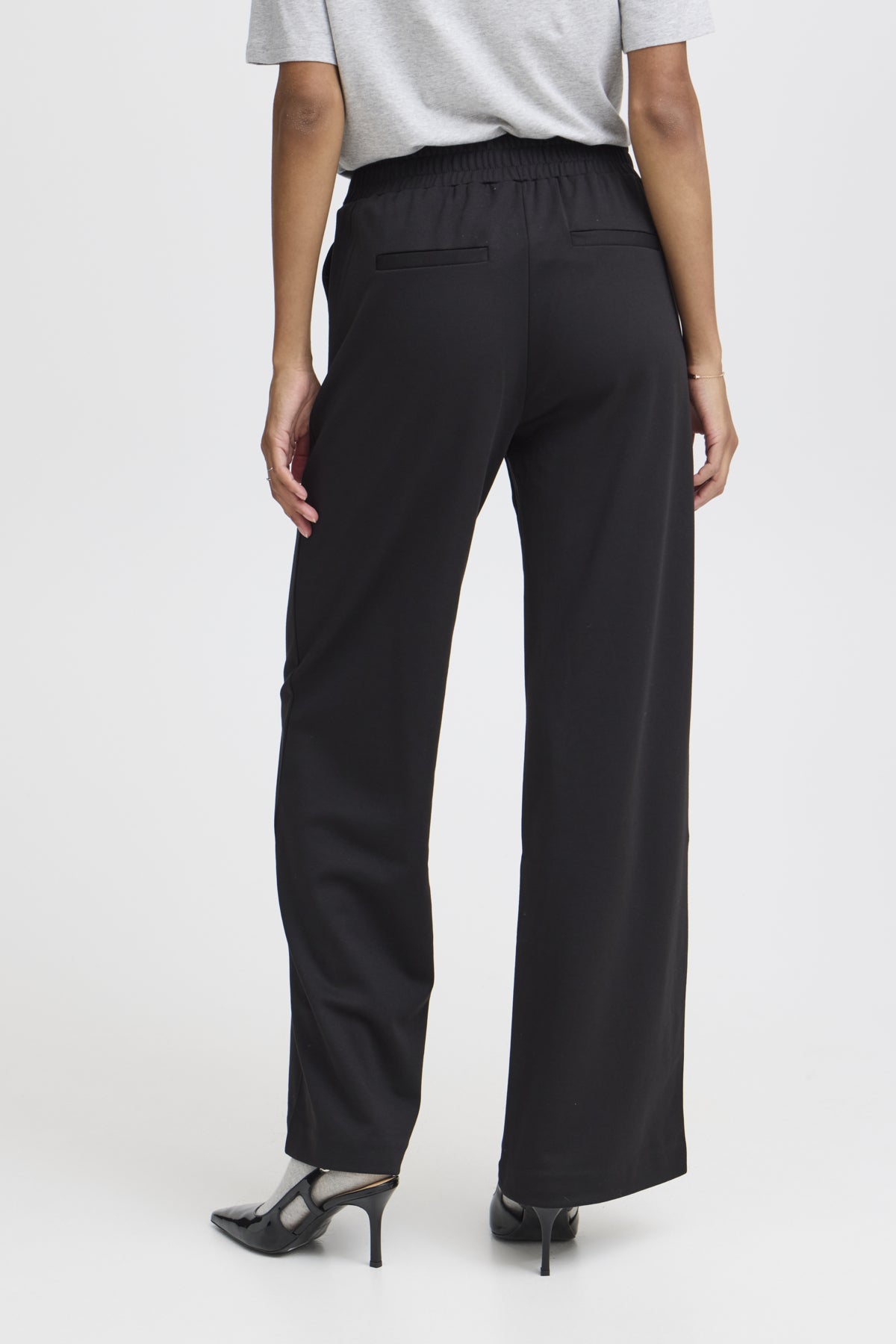 B YOUNG BYRIZETTA WIDE LEG PANT